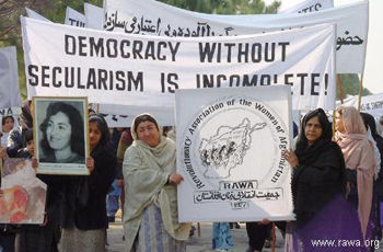 RAWA demonstration on Dec.10, 2003