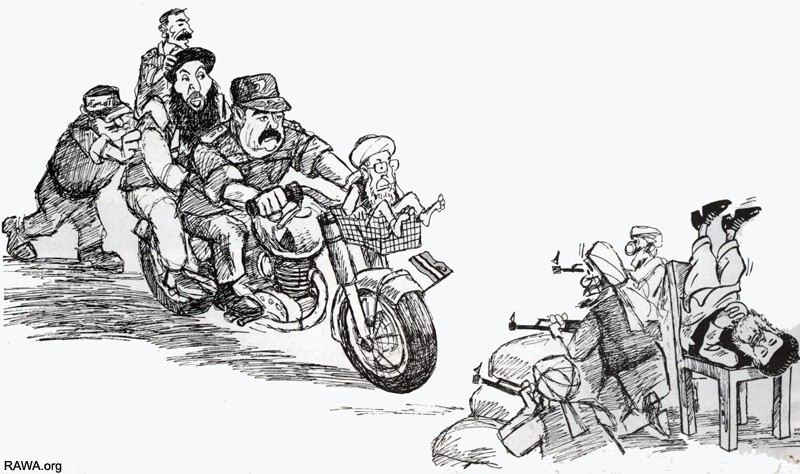 Afghan Jehadi leaders fight each other with the help of thier forigen masters