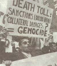 Anti-war demo in USA