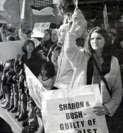 Protest supporting Palestine