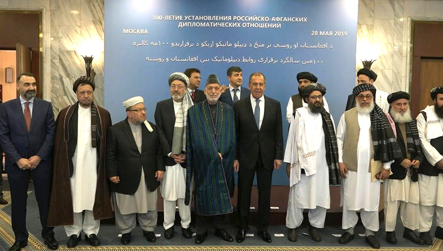 کرزی، عطا و دیگر اراذل با طالبان در مسکو