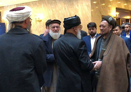 محقق با سران جنایتکار طالب در مسکو
