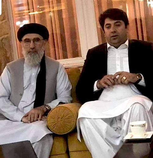 کمال ناصر اصولی با گلبدین راکتیار
