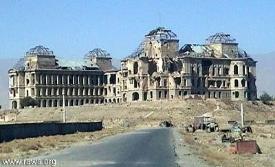 Dar-ul-Aman palace in Kabul