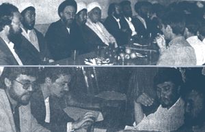 Afghani agents with their Irani master