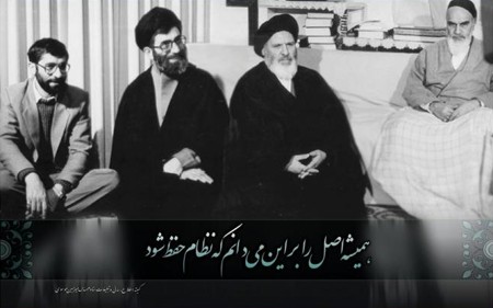 موسوی با سایر جلادان رژیم جنایت