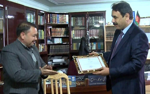 قاضی سید احمد سامع رئیس حقوق بشر مزار