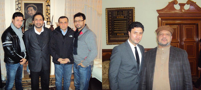 طاهر و صدیق شباب در کنار جنایتکاران