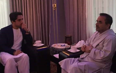 پسر احمد شاه مسعود با محمد جرئت جنایتکار