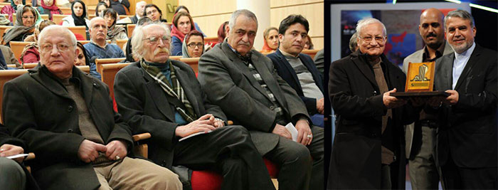 رهنورد زریاب و حسین فخری در رکاب باداران ایرانی خود مورد تقدیر قرار گرفتند