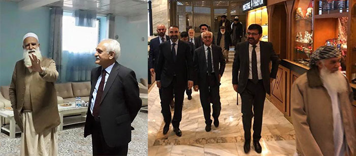 رنگین دادفر سپنتا با سیاف، عطا، محقق و دیگر جنایتکاران