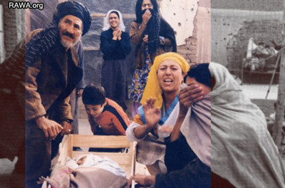 خانواده سوگواری که یکی از پسران خود را در جنگهای وحشیانه تنظیمی از دست داده است